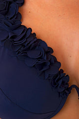 BIKINI FUNZIONALE DONNA  BLU F172-12 52 BERNE' MABEL 