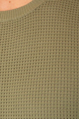 MAGLIA T-SHIRT UOMO  VERDE 28110 231 SALVIA FERRANTE 