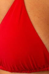 BIKINI TRIANGOLO DONNA  ROSSO