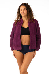 VESTAGLIA DONNA LU54 PRUGNA VERDISSIMA 