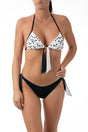 BIKINI TRIANGOLO DONNA  BIANCO VA5184-5186-J6447 07317 LIU JO 