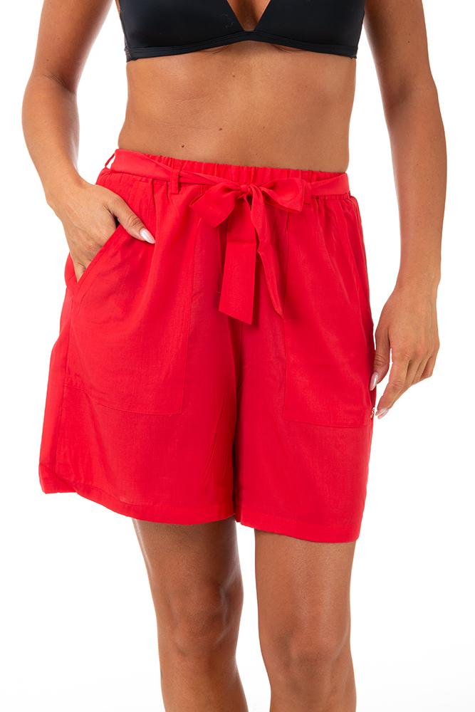 PANTALONE DONNA  ROSSO