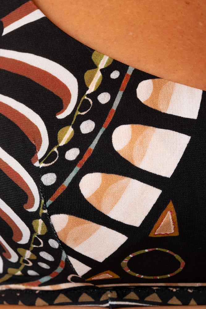 BIKINI BRASSIERE DONNA  MARRONE V5186T-V5171B GIMA MISS BIKINI 