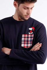 PIGIAMA AUTUNNO/INVERNO UOMO  ROSSO