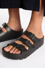 SCARPE UNISEX  NERO FLORIDA BLACK BIRKENSTOCK 