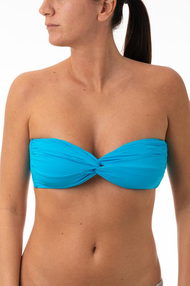 MIX REGGISENO FASCIA DONNA  CELESTE/BLU CARAMELLA MEDITATION BE BEACH 