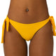 MIX SLIP Donna BE BEACH   slip brasiliana con lacci Giallo