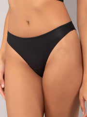 SLIP BRASILIANA DONNA SK35 NERO VERDISSIMA 