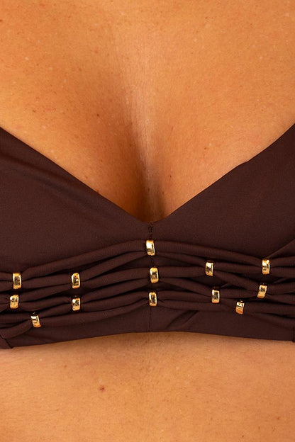 BIKINI COPPA DONNA  MARRONE 25T-358R-984 CAFFE MARETTE 