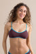 MIX REGGISENO Donna BE BEACH BRASSIERE   Marrone/celeste
