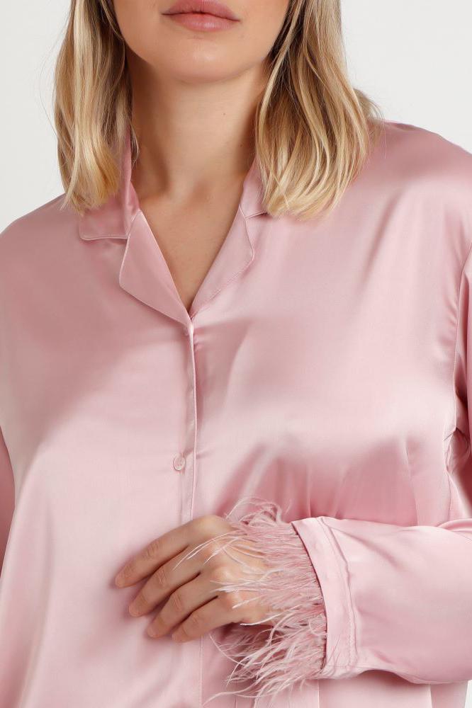 PIGIAMA AUTUNNO/INVERNO DONNA  ROSA