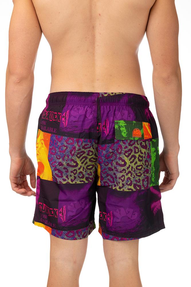 BOXER MOLLA UOMO  VIOLA 665 310VIOLA SUNDEK 