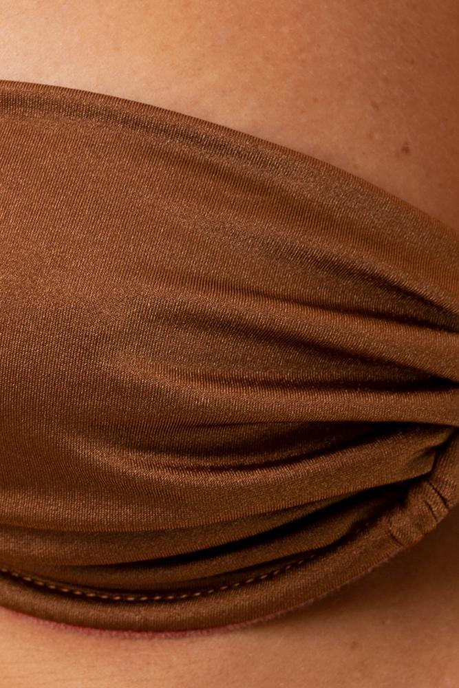 BIKINI FERRETTO DONNA  MARRONE CB6018 RHUM MATINEE 