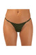MIX SLIP Donna BE BEACH   slip brasiliana con lacci Militare