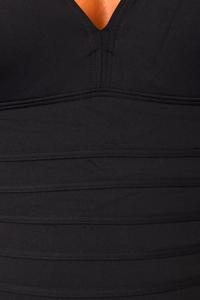 INTERO CON FERRETTO COPPA D NERO 2723D NOIR DNUD 