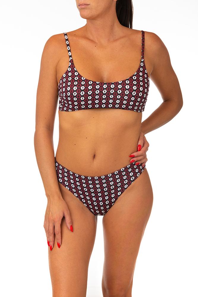 BIKINI BRASSIERE DONNA  MATTONE