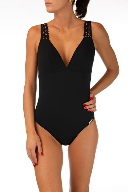 INTERO  IMBOTTITO COPPA C NERO ABA6915 NERO LISE CHARMEL 