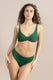 BIKINI Donna FISICO BRASSIERE  slip coprente Verde
