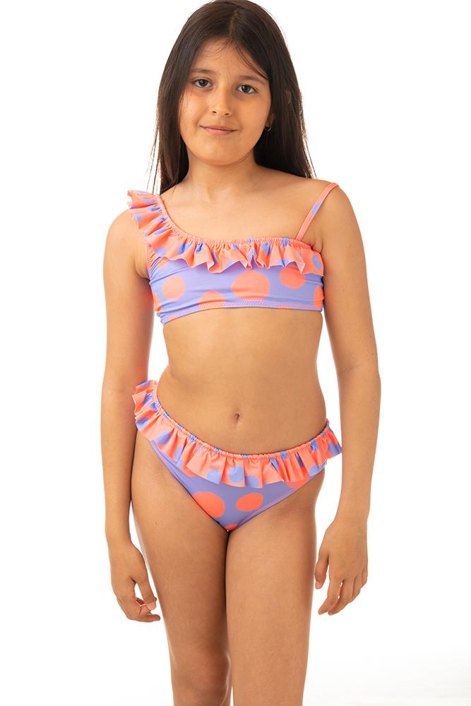 BIKINI BRASSIERE BAMBINA  CORALLO