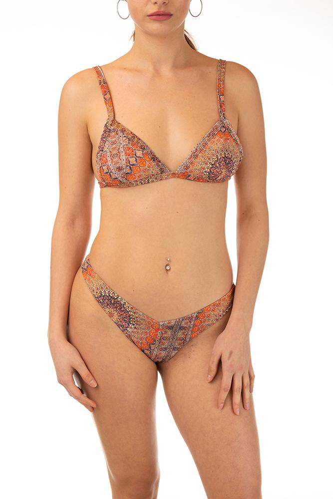 BIKINI TRIANGOLO DONNA  ARANCIO VSHTVSHB MANDALAORANGE TOOCO 