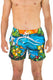 BOXER Uomo SUNDEK con elastico  CORTO Azzurro