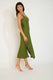 ABITO Donna BANANA MOON   LUNGO Verde
