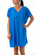 KAFTANO Donna BE BEACH   CORTO Azzurro
