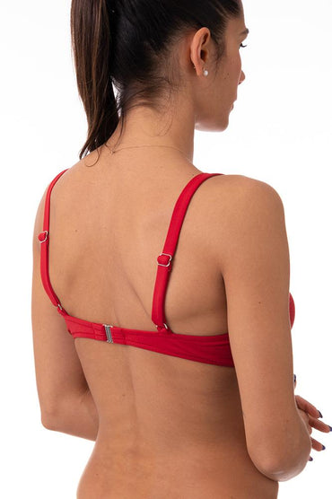 MIX REGGISENO COPPA DONNA  ROSSO SCURO SOFIA REDV BE BEACH 