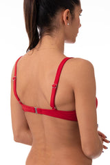MIX REGGISENO COPPA DONNA  ROSSO SCURO SOFIA REDV BE BEACH 