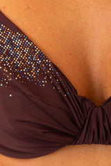 BIKINI FERRETTO COPPA E MARRONE C115 88 MARRONE BERNE' MABEL 