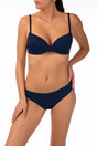 BIKINI Donna LUISA MARIA LUGLI COPPA PREFORMATA  slip regolare Blu