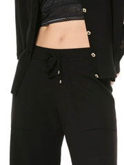 PANTALONE DONNA NERO HA60 NERO VERDISSIMA 