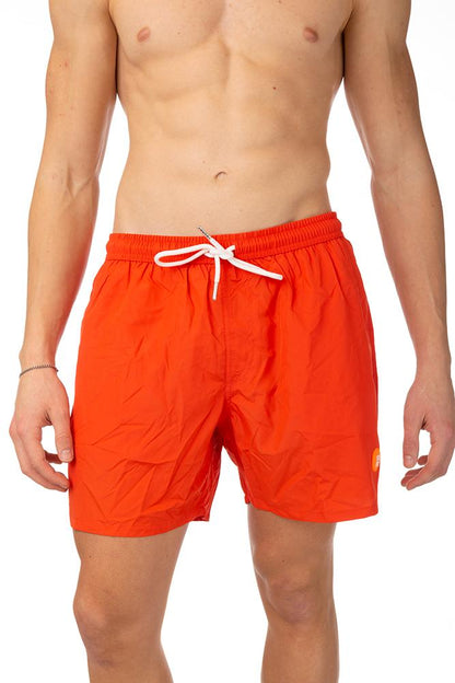 BOXER Uomo SUNS con elastico  CORTO Arancio
