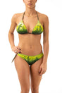 BIKINI TRIANGOLO DONNA  VERDE PF039CS 015 PIN UP 