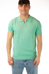 MAGLIA POLO UOMO  ACQUA