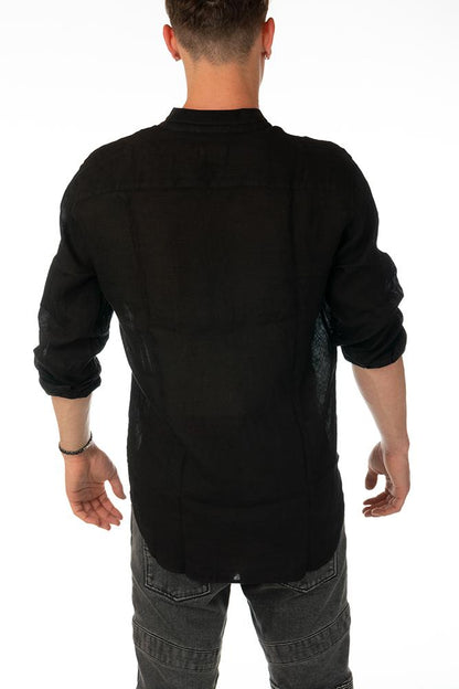 MAGLIA Uomo MC2 SAINT BARTH CAMICIA   Nero