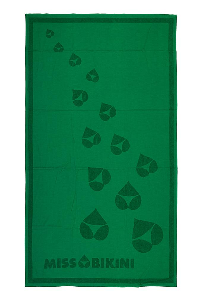 TELO MARE SPUGNA UNISEX  VERDE