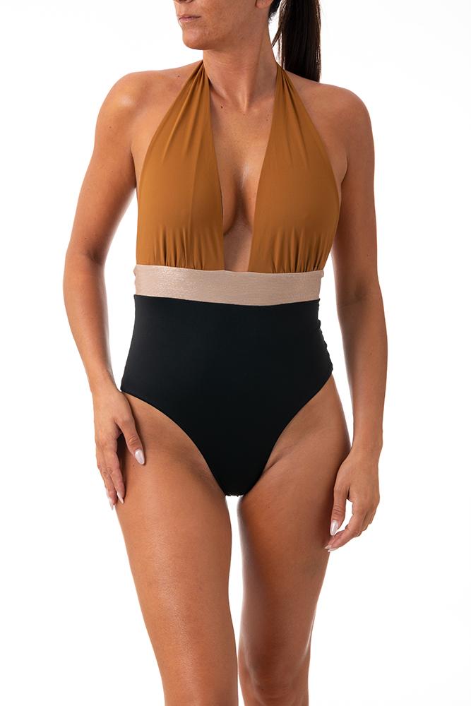 INTERO  SENZA IMBOTTITURA DONNA  NERO PETRI1 NERO OCRA iv.am 