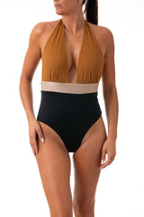 INTERO  SENZA IMBOTTITURA DONNA  NERO PETRI1 NERO OCRA iv.am 