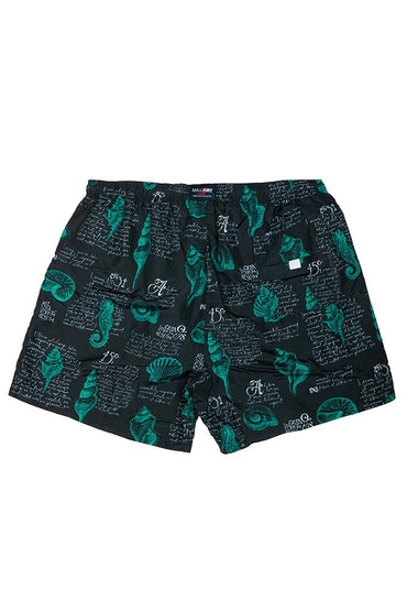 BOXER Uomo MAXFORT con elastico  LUNGO Nero