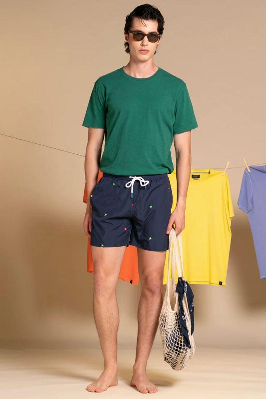 BOXER MOLLA UOMO  BLU RIOFLOW NAVY C01 IMPURE 