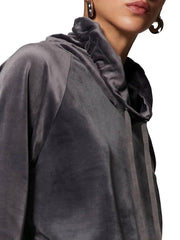 MAGLIA DONNA GRIGIO CI52 DARK GREY VERDISSIMA 