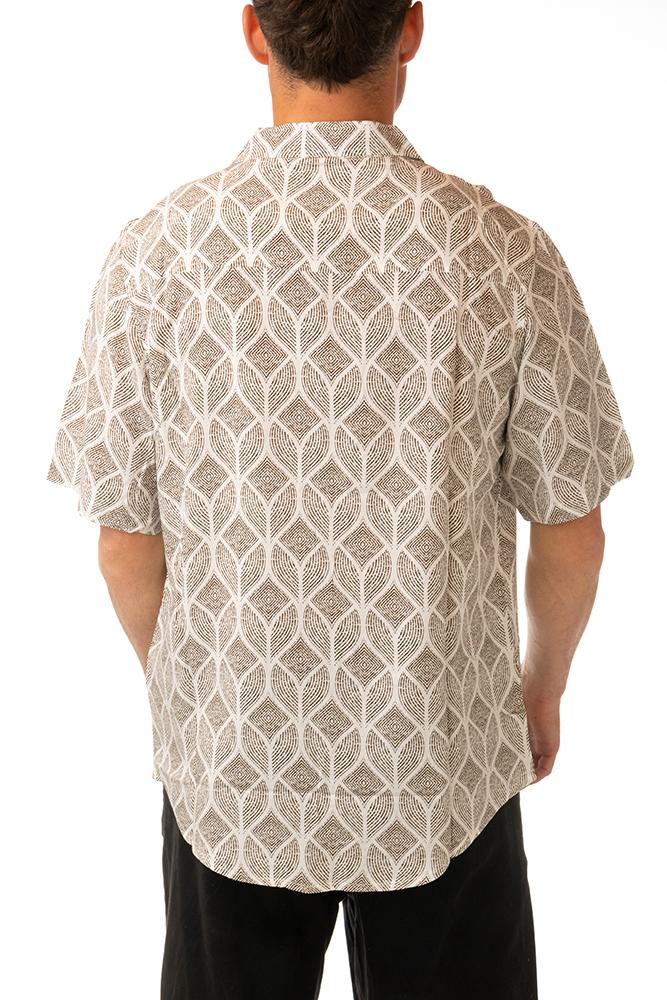 MAGLIA CAMICIA UOMO  BIANCO BWL PARGOWHITE TOOCO 