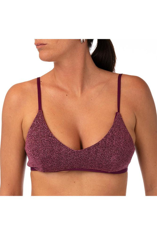 MIX REGGISENO Donna BE BEACH BRASSIERE   Prugna