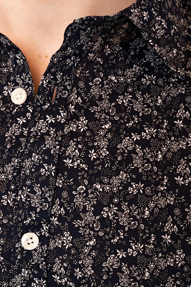 MAGLIA CAMICIA UOMO  BLU