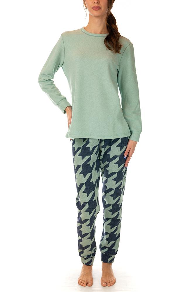 PIGIAMA AUTUNNO/INVERNO DONNA  BLU