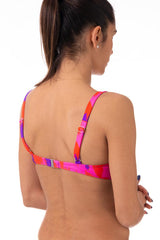 MIX REGGISENO FERRETTO DONNA  VIOLA/ARANCIO/ROSA SOFIAFAN CIPRO BE BEACH 