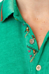 MAGLIA POLO UOMO  VERDE