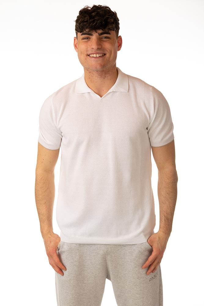 MAGLIA POLO UOMO  BIANCO