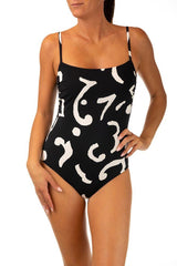 INTERO  IMBOTTITO DONNA  NERO/BIANCO 4045 618 795 MARYAN MEHLHORN 